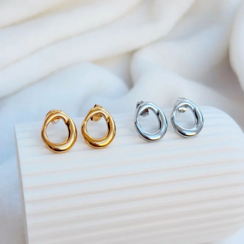 ARETES NICOLE 016B 02 - JOLIE, JOYERIA Y ACCESORIOS