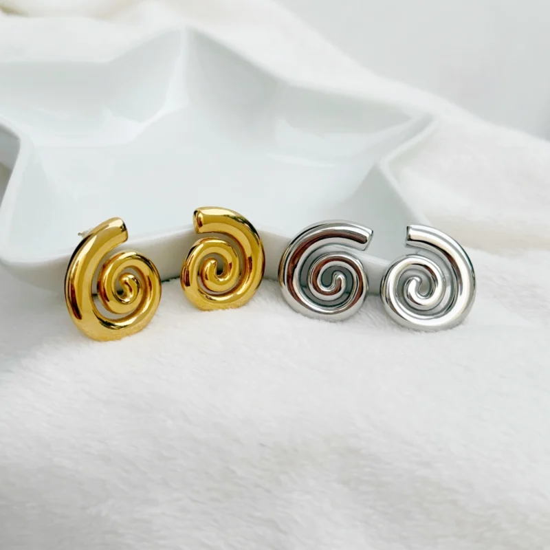 ARETES REMOLINO 05B - JOLIE, JOYERIA T ACCESORIOS