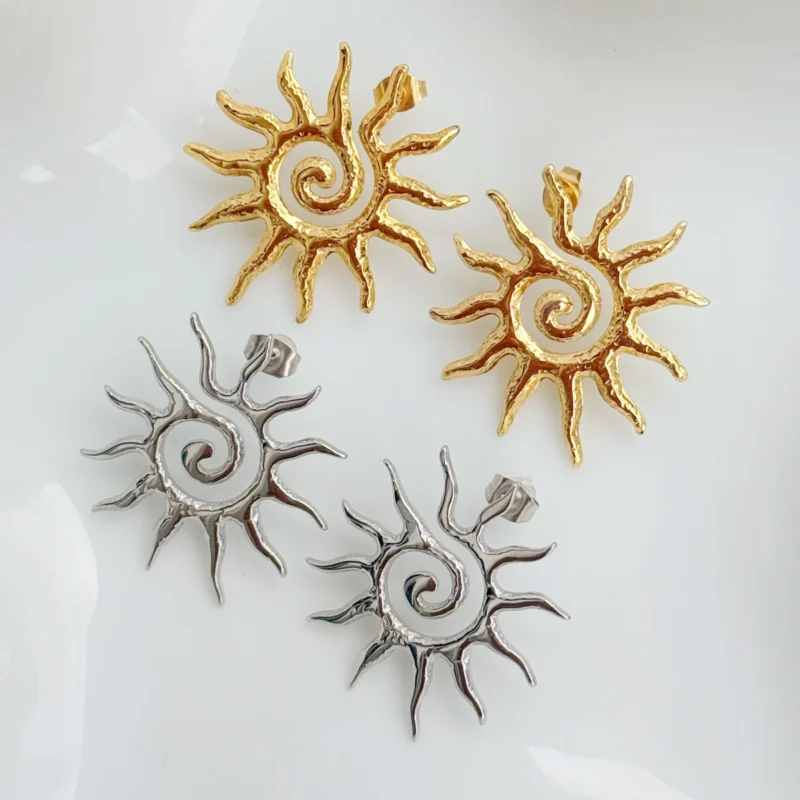 ARETES SOL MISTICA 011B - JOLIE, JOYERIA Y ACCESORIOS