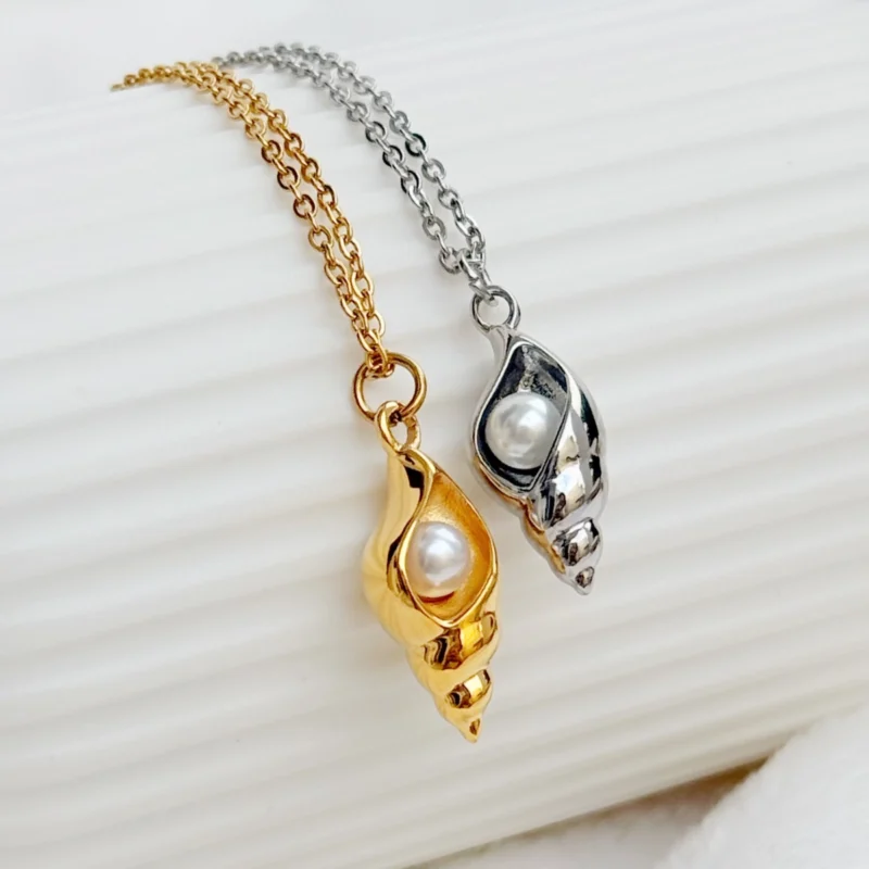 COLLAR CARACOLA 06C - JOLIE, JOYERIA Y ACCESORIOS