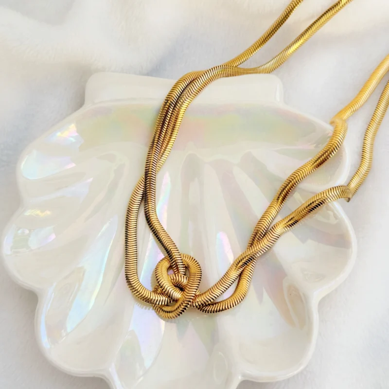 COLLAR ETERNO 018C - JOLIE, JOYERIA Y ACCESORIOS