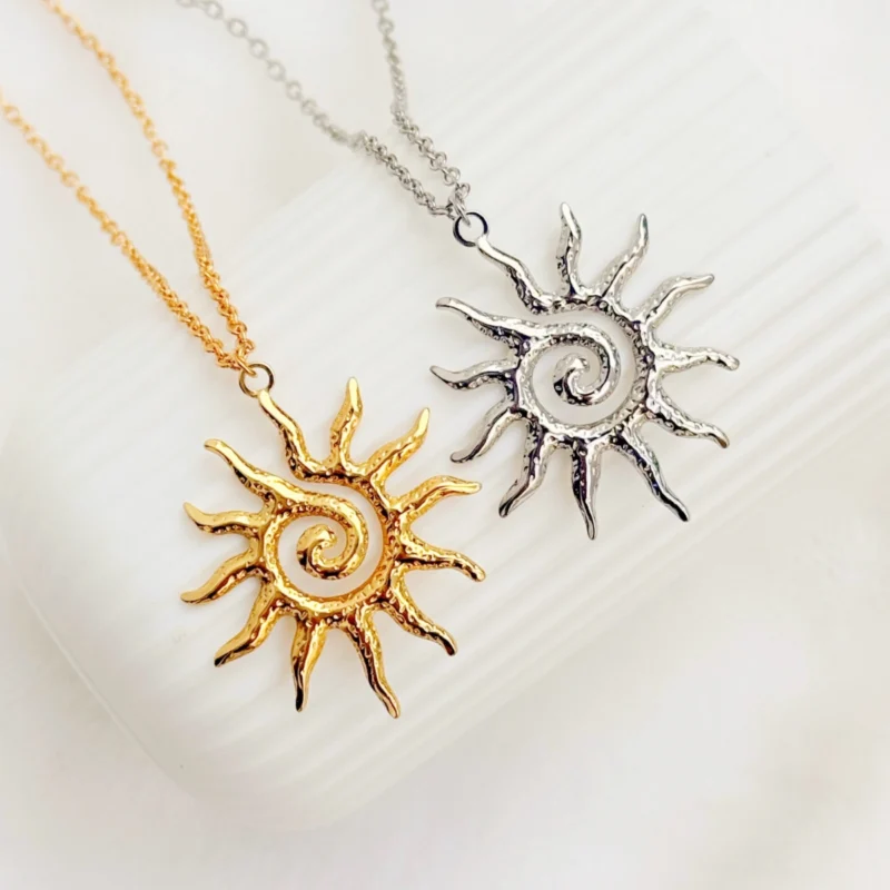 COLLAR SOL MISTICA 034C - JOLIE, JOYERIA Y ACCESORIOS